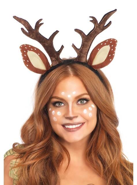Diadema de reno navideño para mujer - Leg Avenue | Funidelia