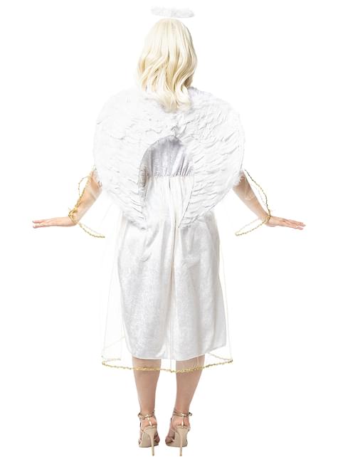 Disfraz de ángel Deluxe para mujer - Funiglobal | Funidelia