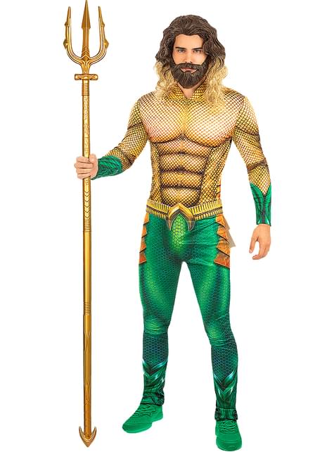 Disfraz de Aquaman para hombre talla grande - Funiglobal | Funidelia