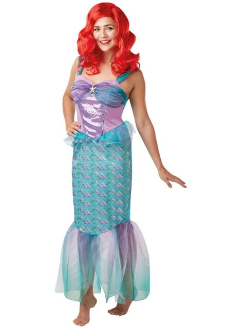 Disfraz de Ariel para mujer - La Sirenita - Rubies UK | Funidelia