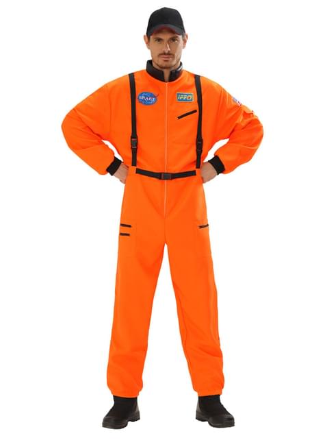 Disfraz de astronauta naranja para hombre - Widmann | Funidelia