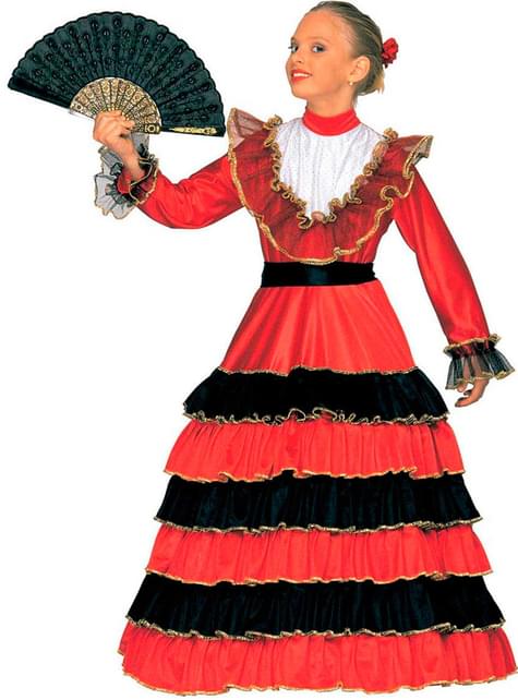 Disfraz de bailaora para niña - Widmann | Funidelia
