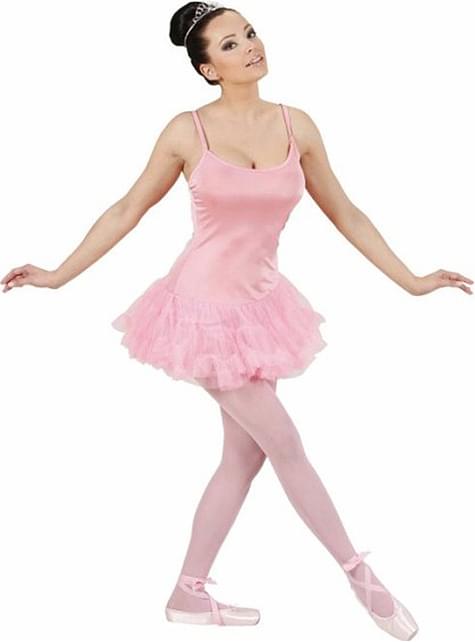 Disfraz de bailarina de ballet rosa