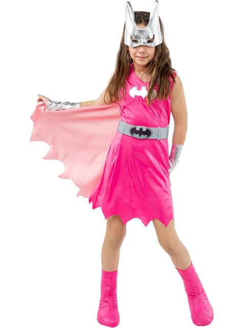 Disfraz de Batgirl rosa para niña - Funiglobal | Funidelia