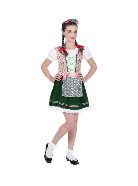 Disfraz de bávara Oktoberfest para niña - Widmann | Funidelia