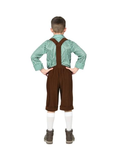 Disfraz de bávaro Oktoberfest para niño
