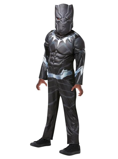 Disfraz de Black Panther deluxe para niño - Marvel