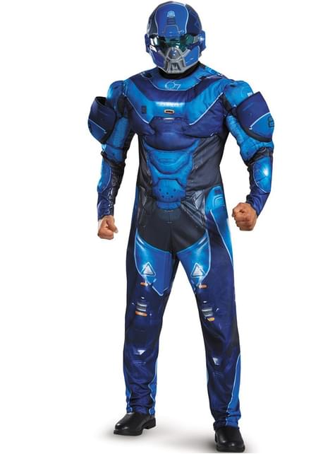 Disfraz de Blue Spartan para hombre - Disguise | Funidelia