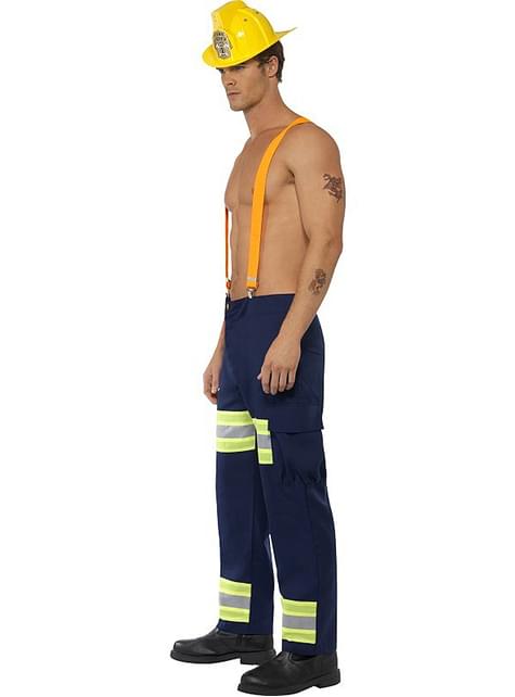 Disfraz de bombero fogoso Fever para hombre - Smiffys | Funidelia