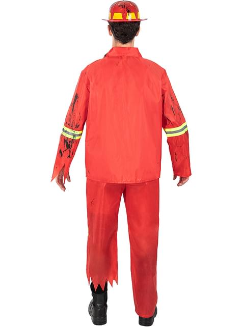 Disfraz de bombero zombie para hombre - Funiglobal | Funidelia
