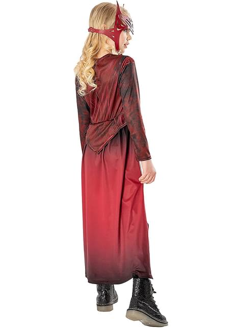 Disfraz de Bruja Escarlata deluxe para niña - Doctor Strange 2 - Rubies UK | Funidelia
