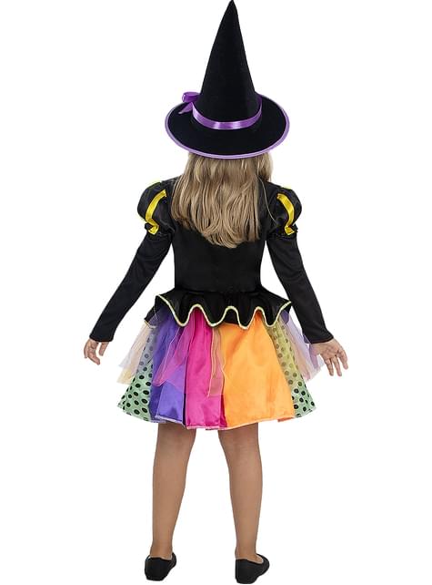 Disfraz de bruja mágica para niña - Funiglobal | Funidelia