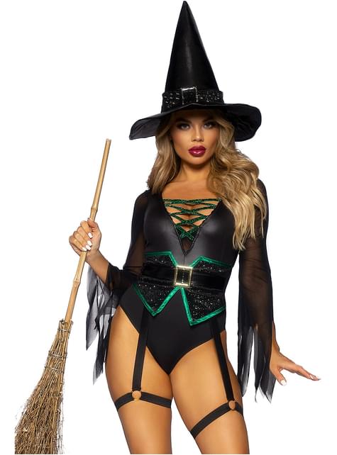 Disfraz de bruja sexy para mujer - Leg Avenue | Funidelia