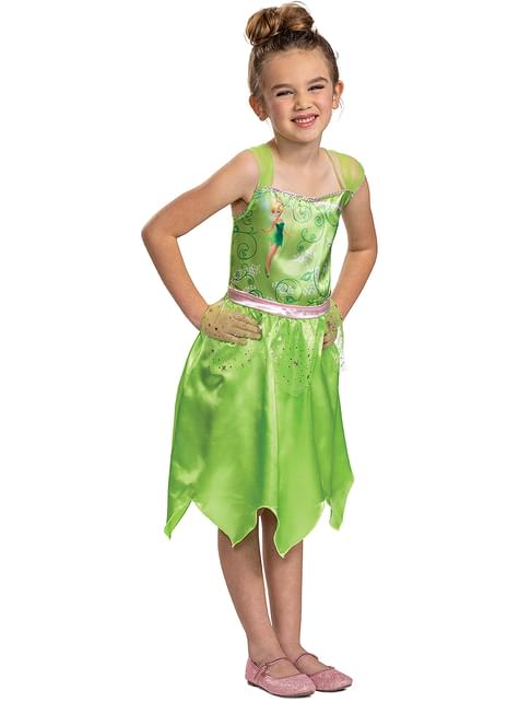 Disfraz de Campanilla clásico para niña - Peter Pan - Disguise | Funidelia
