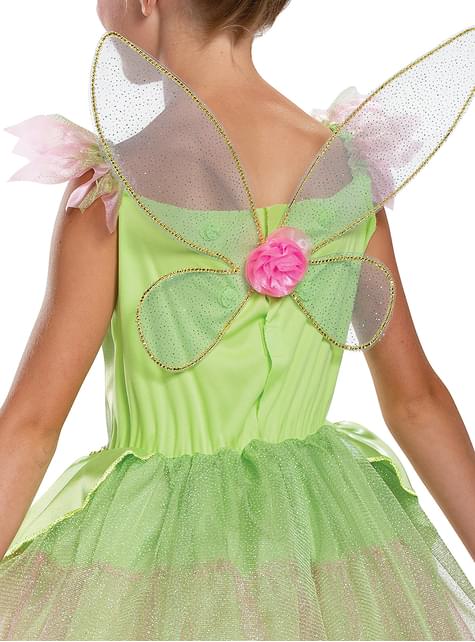 Disfraz de Campanilla Deluxe para niña - Peter Pan - Disguise | Funidelia
