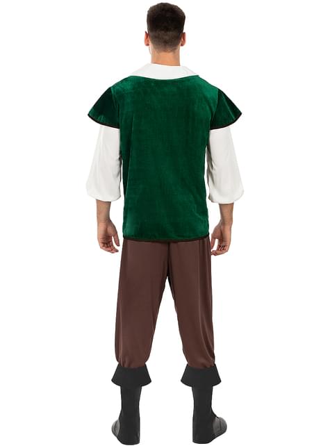 Disfraz de campesino medieval para hombre - Funiglobal | Funidelia