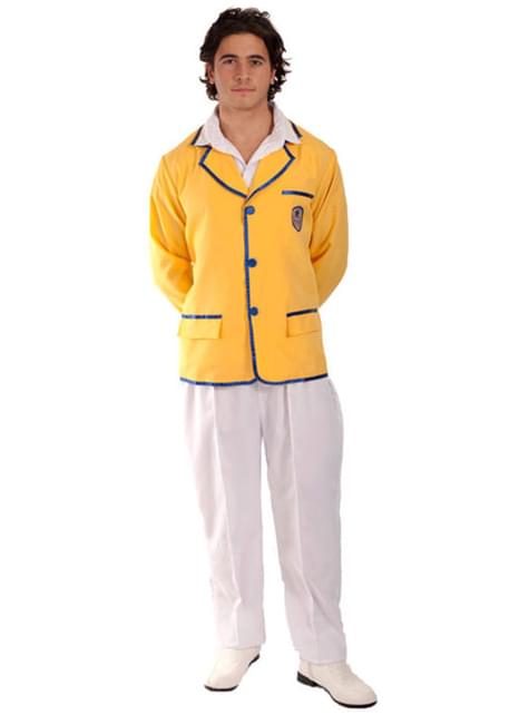 Disfraz de campista feliz amarillo para hombre - Orion Costumes | Funidelia