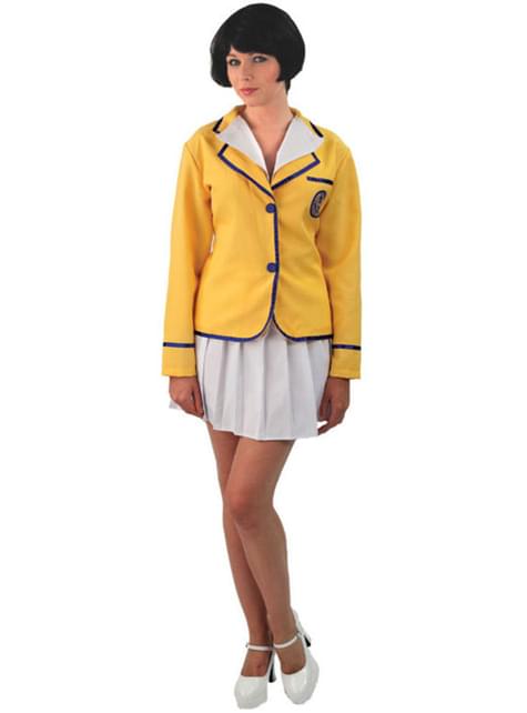 Disfraz de campista feliz amarillo para mujer - Orion Costumes | Funidelia