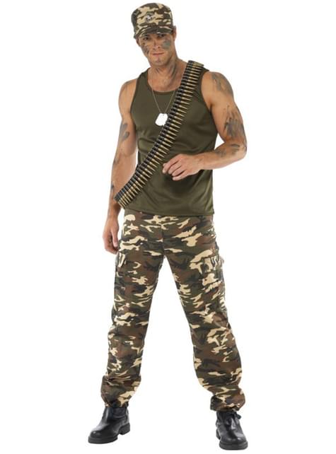 Disfraz de camuflaje para hombre - Smiffys | Funidelia