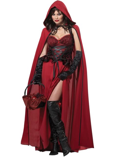 Disfraz de Caperucita oscura para mujer - California Costumes | Funidelia