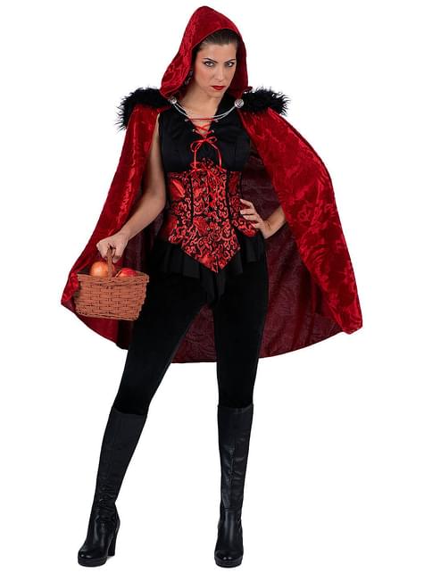 Disfraz de Caperucita roja Deluxe para mujer - My Other Me | Funidelia