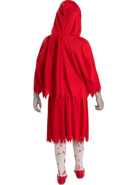 Disfraz de Caperucita roja zombie para niña - Funiglobal | Funidelia