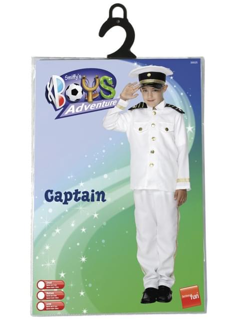 Disfraz de capitán de la marina para niño - Smiffys | Funidelia