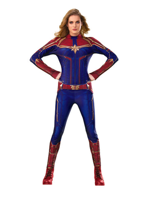 Disfraz de Capitana Marvel classic para mujer