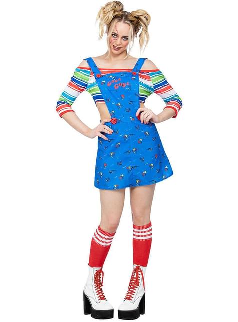 Disfraz de Chucky, el Muñeco Diabólico para mujer - Smiffys | Funidelia