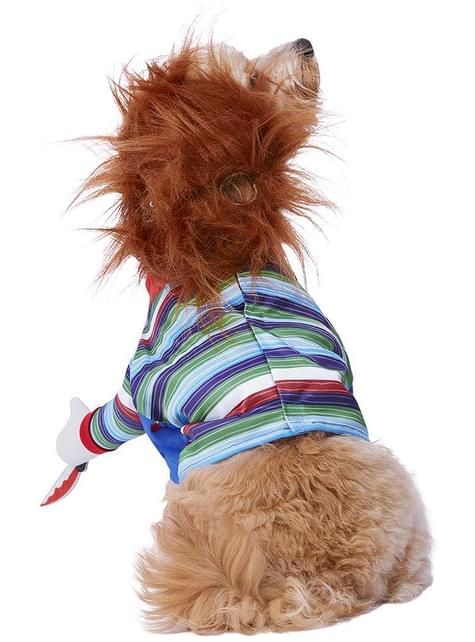 Disfraz de Chucky el Muñeco Diabólico para perro