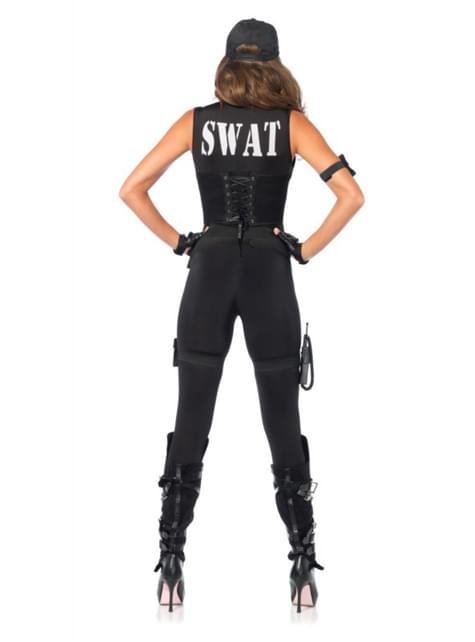 Disfraz de comandante SWAT para mujer - Leg Avenue | Funidelia