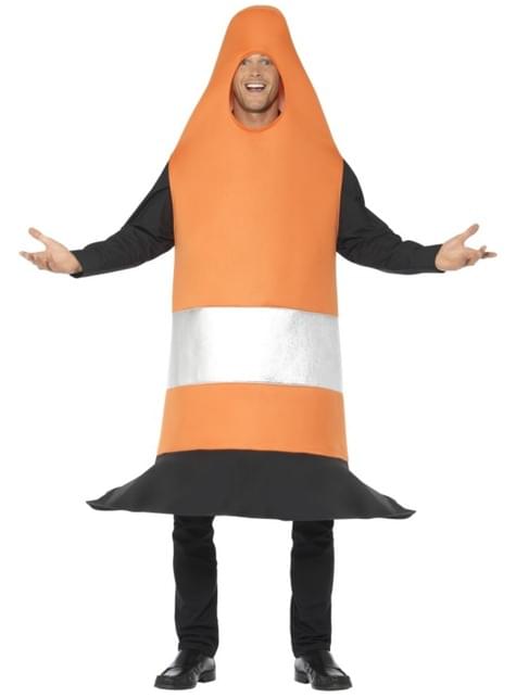 Disfraz de cono naranja para adulto - Smiffys | Funidelia