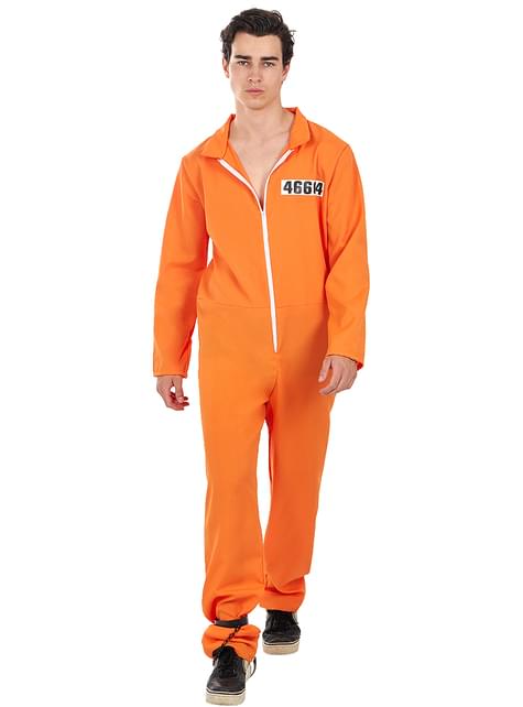 Disfraz de convicto naranja - Funiglobal | Funidelia