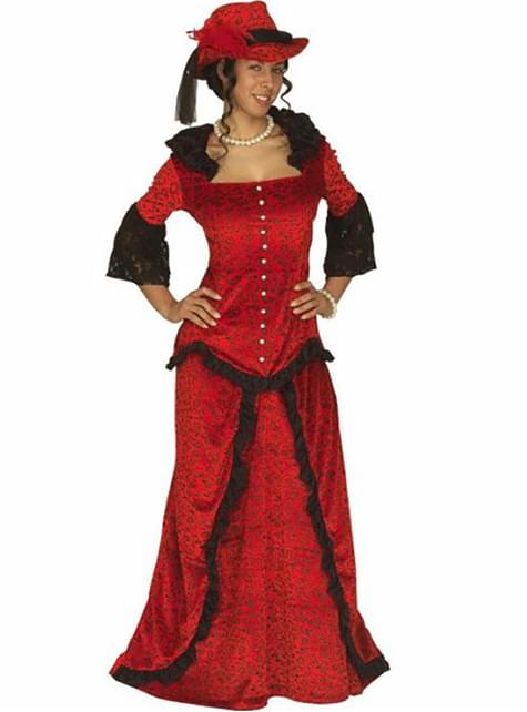 Disfraz de dama western para mujer - Widmann | Funidelia