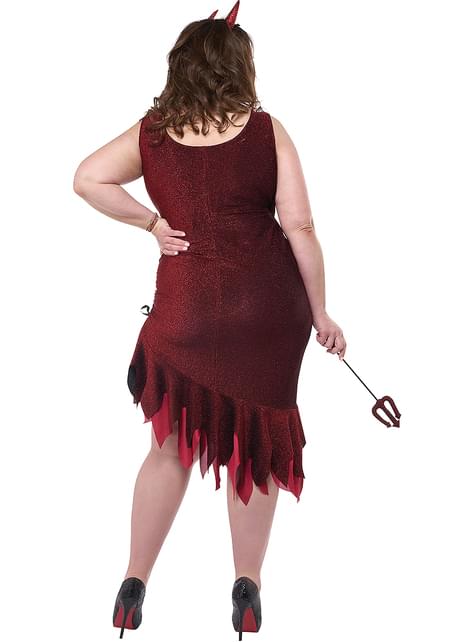 Disfraz de diablesa espectacular para mujer talla grande - California Costumes | Funidelia