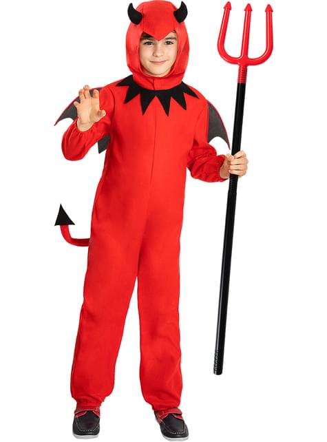 Disfraz de diablo con tridente para niño - Funiglobal | Funidelia