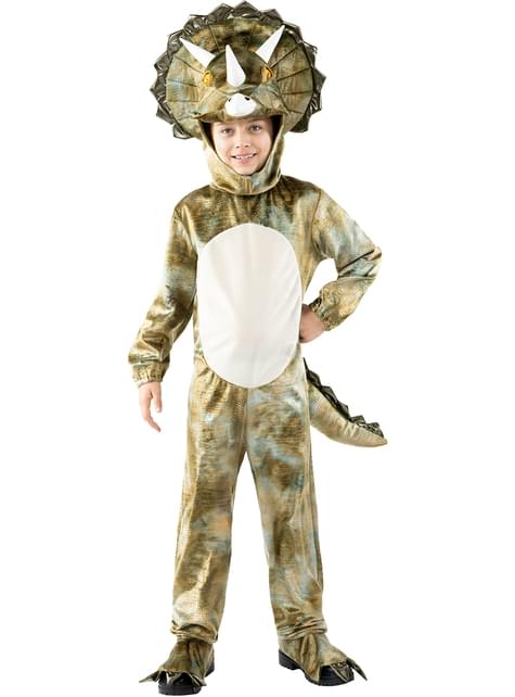 Disfraz de dinosaurio Triceratops para niño - Funiglobal | Funidelia
