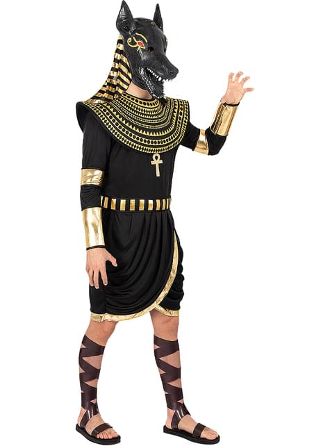 Disfraz de Dios Anubis para hombre talla grande - Funiglobal | Funidelia