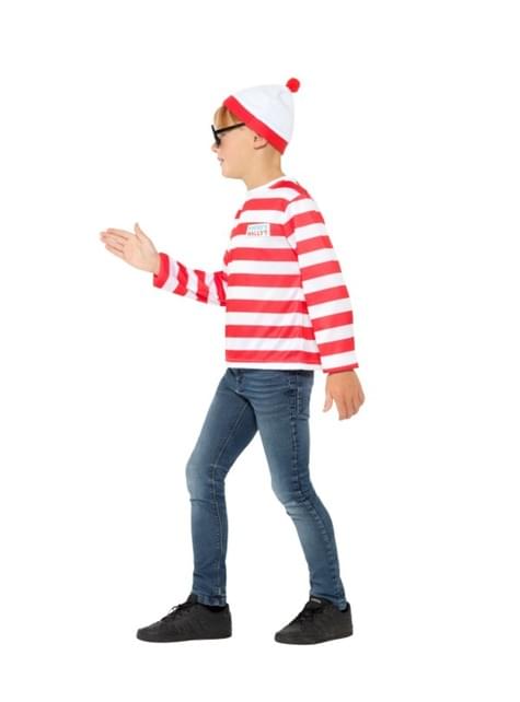Disfraz de Dónde está Wally para niño