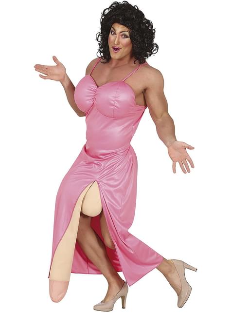 Disfraz de Drag queen mujer para hombre - Guirca | Funidelia