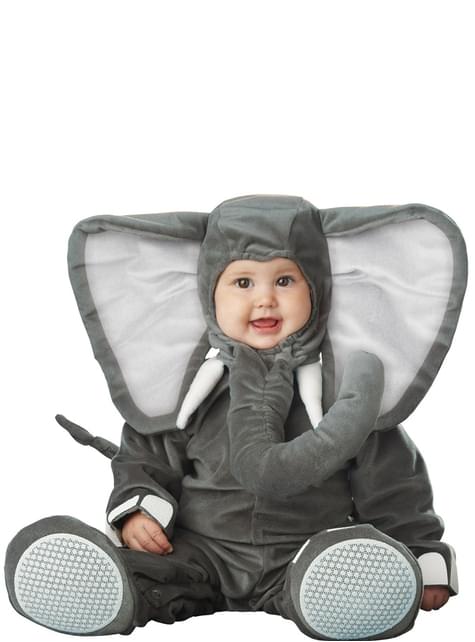 Disfraz de elefante gris para bebé - In Character Costumes | Funidelia