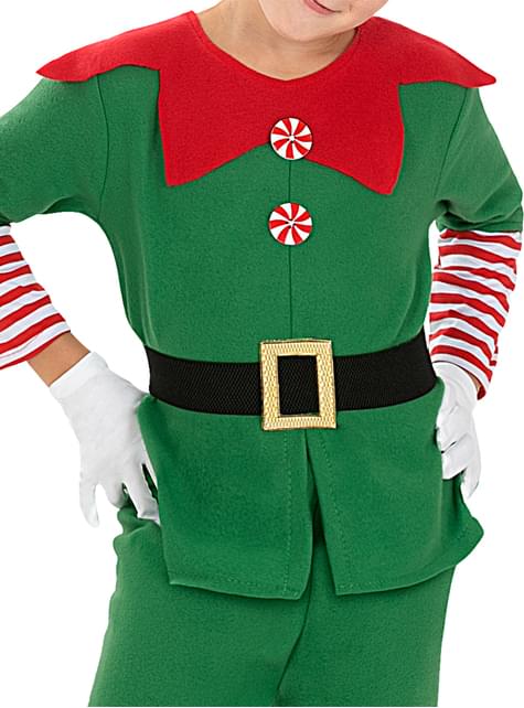Disfraz de elfo navideño para niño - Funiglobal | Funidelia