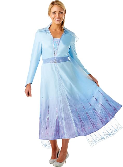 Disfraz de Elsa Frozen 2 para mujer - Rubies UK | Funidelia