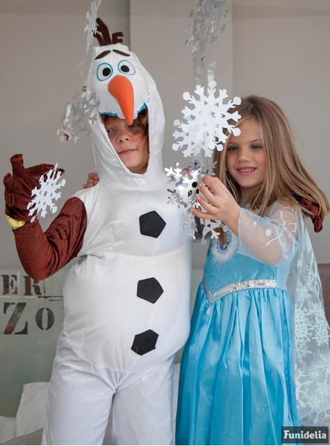 Disfraz de Elsa Frozen Deluxe para niña - Rubies USA | Funidelia