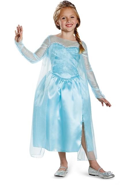 Disfraz de Elsa para niña - Frozen - Disguise | Funidelia