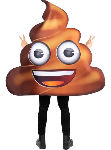 Disfraz de Emoji Caca para adulto - Funiglobal | Funidelia