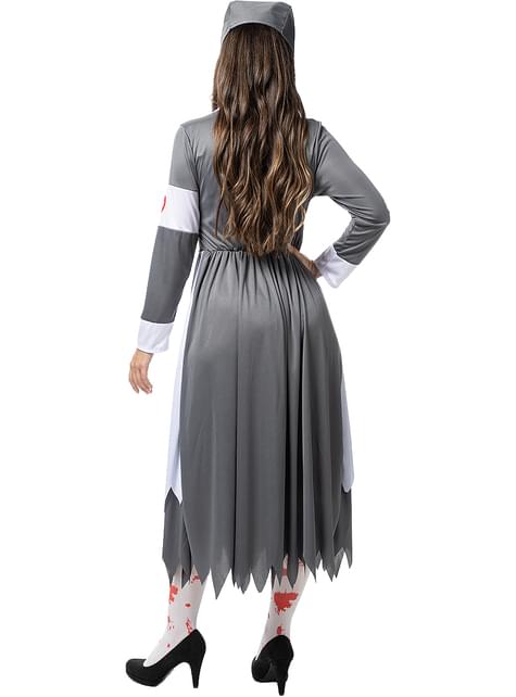 Disfraz de enfermera monja zombie para mujer - Funiglobal | Funidelia