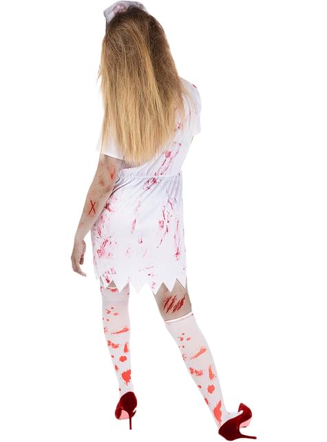 Disfraz de enfermera zombie para mujer - Funiglobal | Funidelia