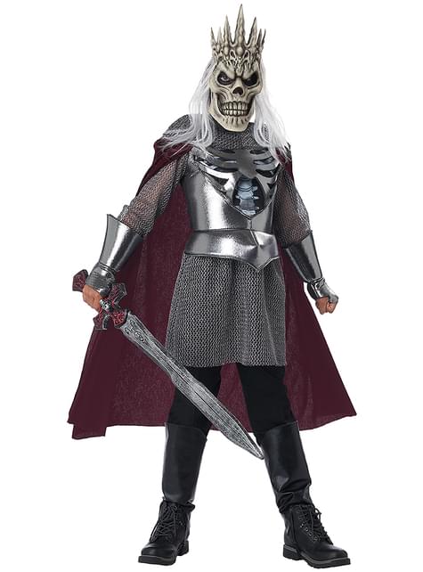 Disfraz de esqueleto medieval para niño - California Costumes | Funidelia