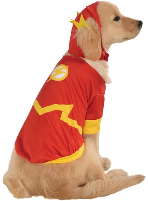Disfraz de Flash DC Comics para perro - Rubies USA | Funidelia